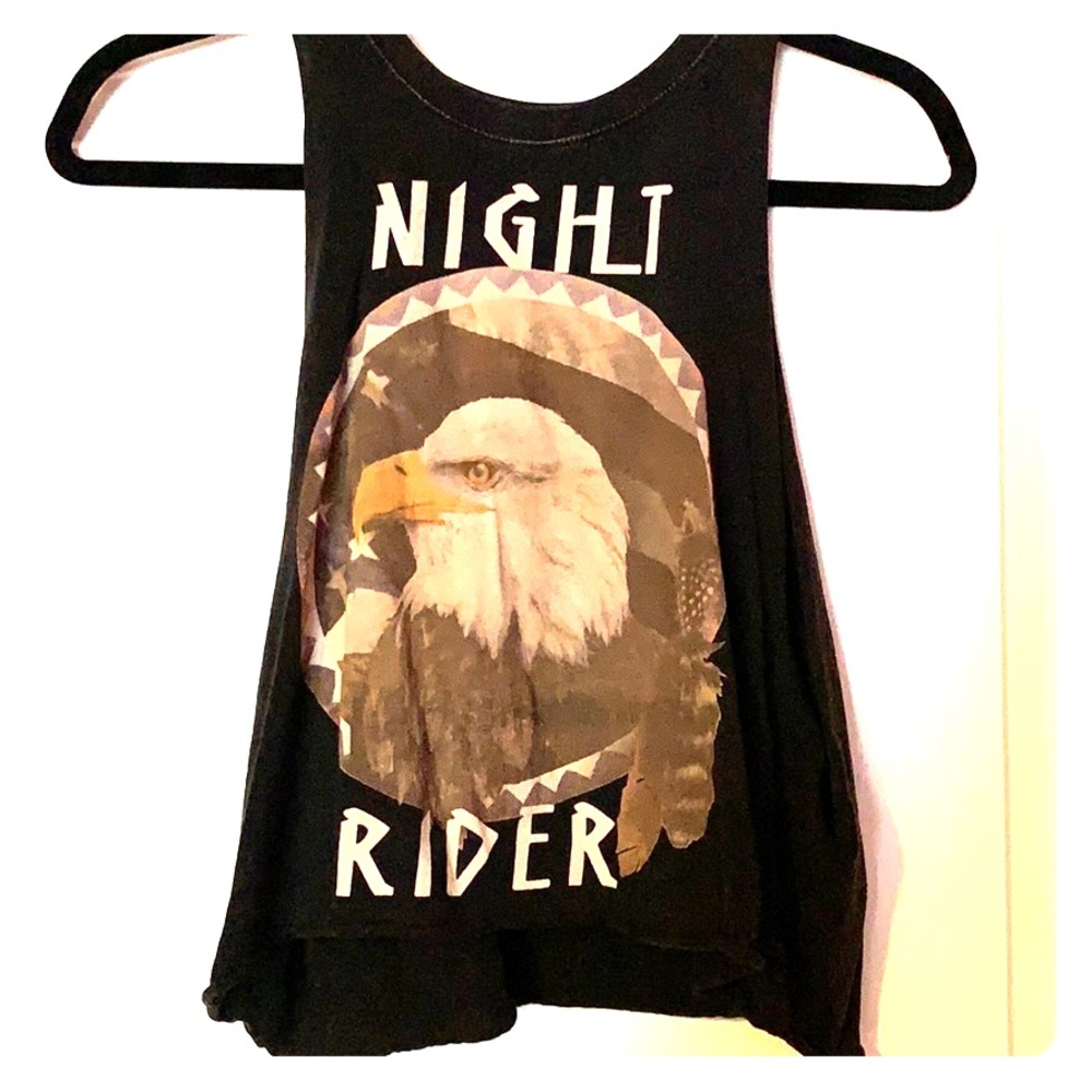 Night Rider Graphic Tank Top